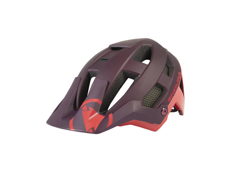 Endura SingleTrack Helmet Pomegranate click to zoom image