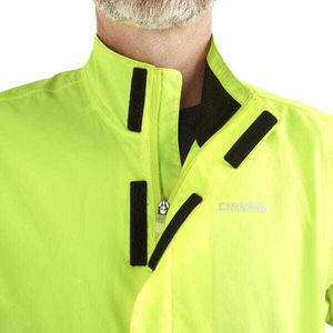 Shimano Protec men's 2-Layer waterproof jacket, hi-viz yellow click to zoom image