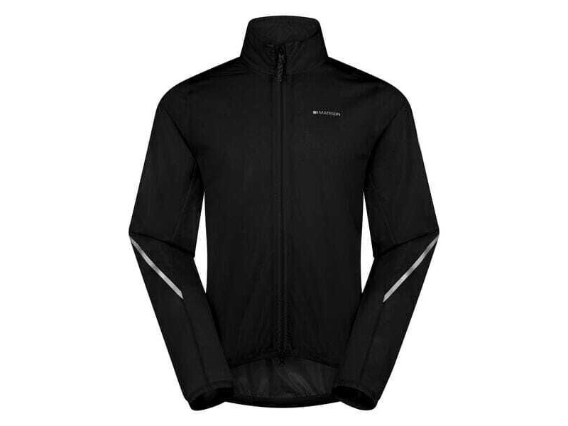 Shimano Flux 2L Ultra-Packable Waterproof Jacket, men's, black click to zoom image