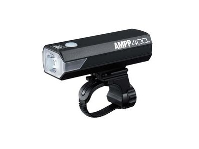 Cateye Ampp 400 Front Light: Black