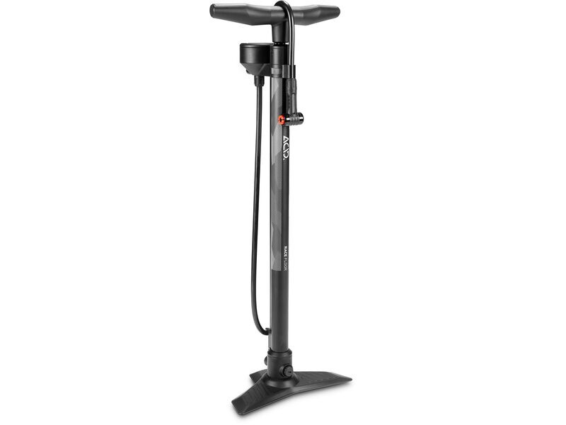 Cube Accessories Floor Pump Race Black click to zoom image