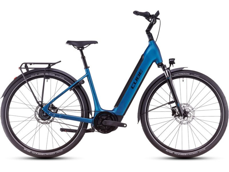 Cube Supreme Hybrid Deluxe One 625 Electricblue/black 2025 EE click to zoom image