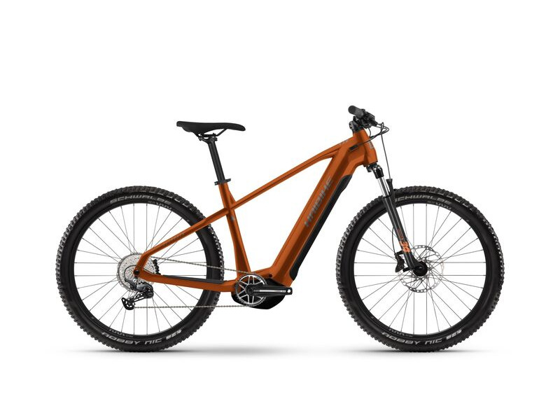 Haibike Alltrack 6 27.5 - Papaya/titan - Gloss click to zoom image